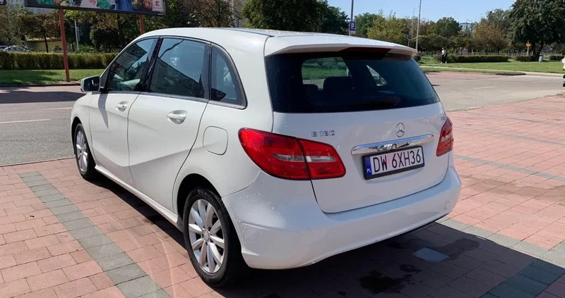 Mercedes-Benz Klasa B cena 34000 przebieg: 227000, rok produkcji 2014 z Wrocław małe 704